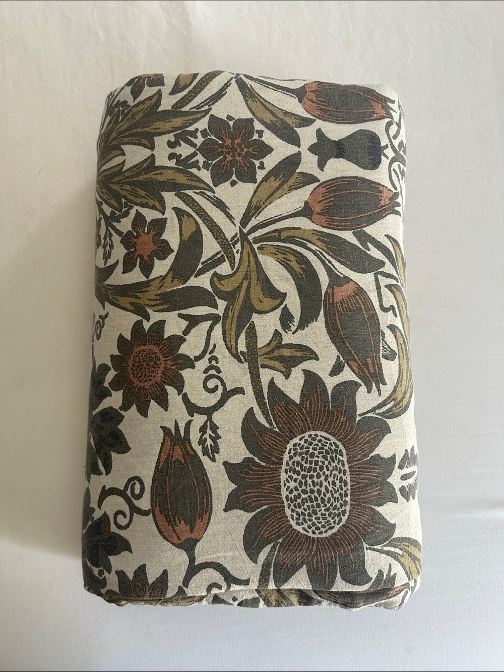 Rejuvenation Rosalie Botanical Print Duvet Cover King/Cal - Coral
